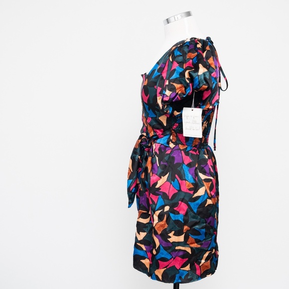 Show Me Your Mumu Danielle Multicolor Satin Mini Dress - Picture 5 of 13